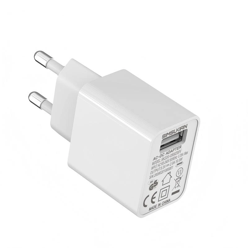5W USB欧规电源适配器-SK12G